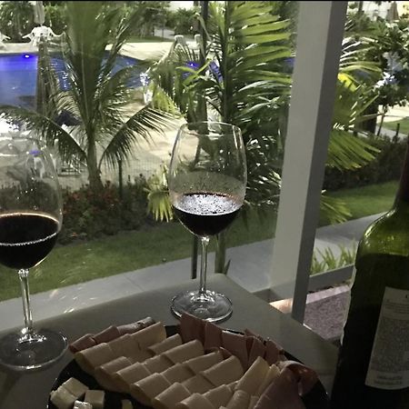 Flat Excelente Em Porto De Galinhas Palm Village Acqua Frente Para As Piscinas Kültér fotó