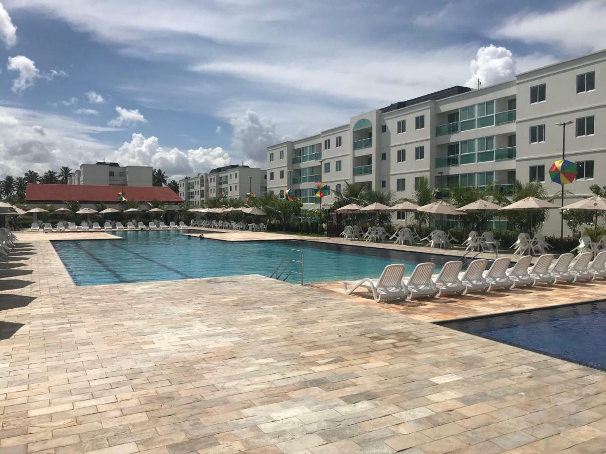 Flat Excelente Em Porto De Galinhas Palm Village Acqua Frente Para As Piscinas Kültér fotó