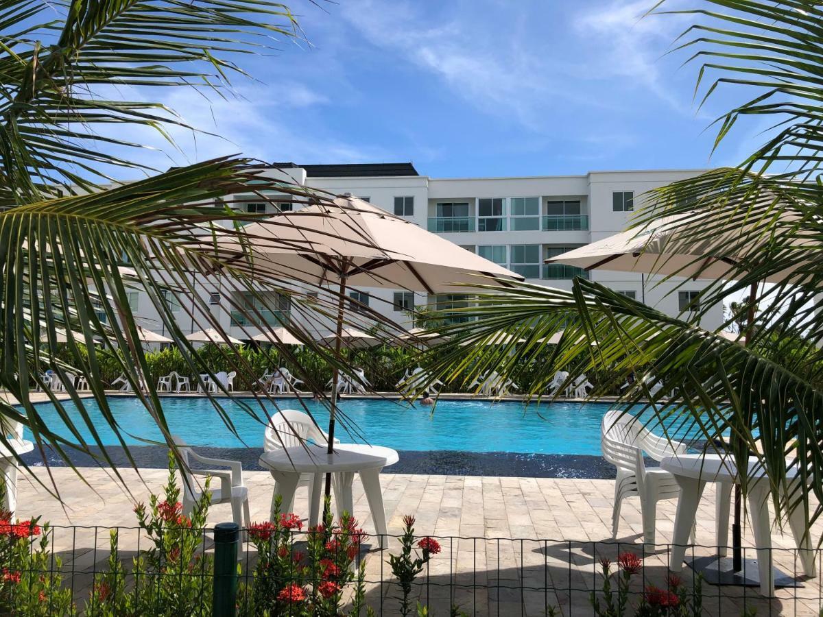 Flat Excelente Em Porto De Galinhas Palm Village Acqua Frente Para As Piscinas Kültér fotó