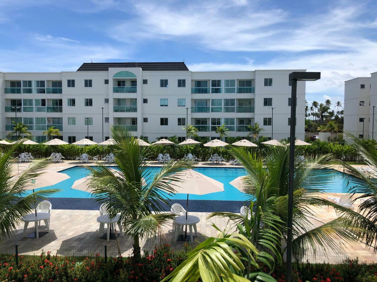 Flat Excelente Em Porto De Galinhas Palm Village Acqua Frente Para As Piscinas Kültér fotó