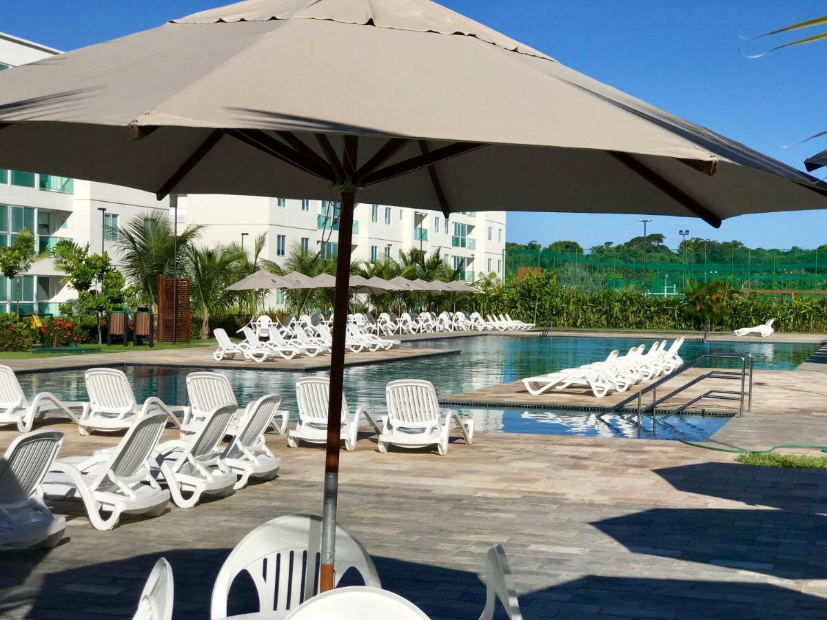 Flat Excelente Em Porto De Galinhas Palm Village Acqua Frente Para As Piscinas Kültér fotó