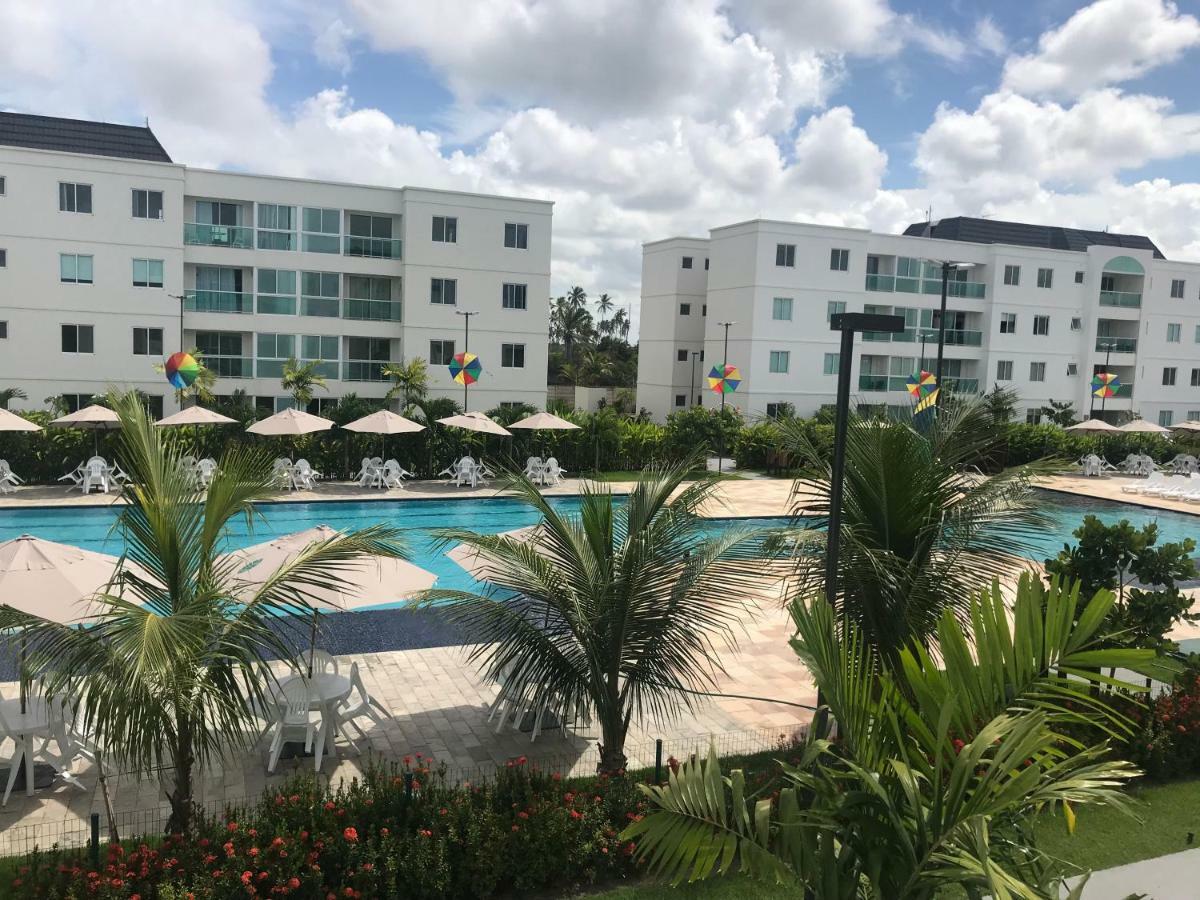 Flat Excelente Em Porto De Galinhas Palm Village Acqua Frente Para As Piscinas Kültér fotó