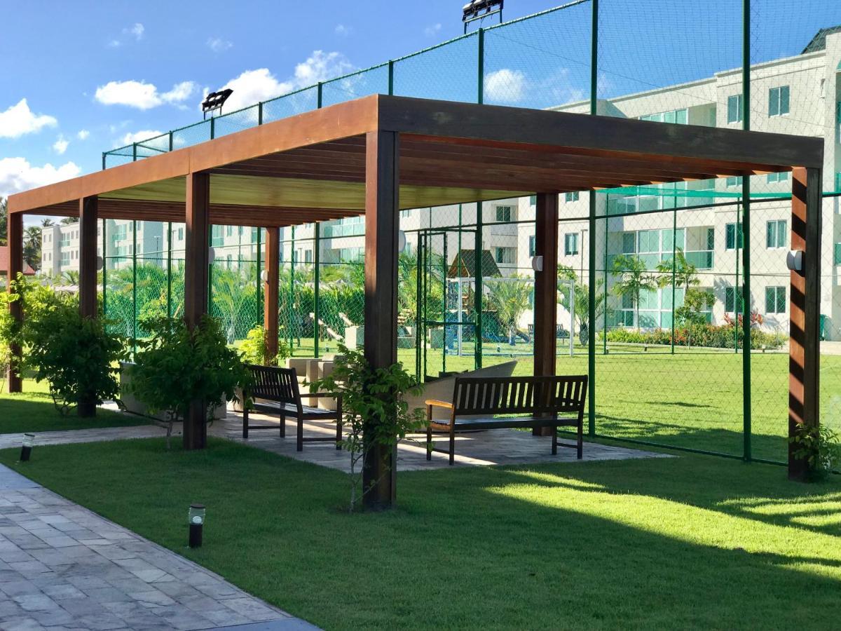 Flat Excelente Em Porto De Galinhas Palm Village Acqua Frente Para As Piscinas Kültér fotó